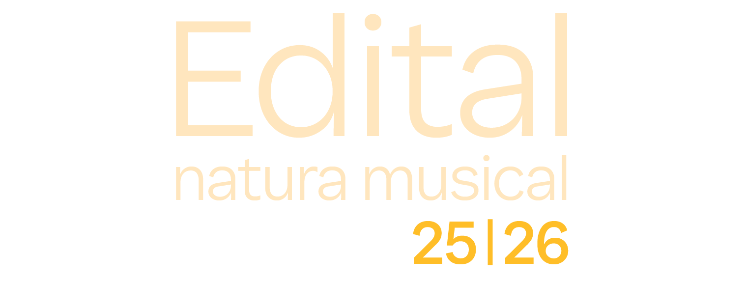 imagem com logo do edital natura musical 25|26